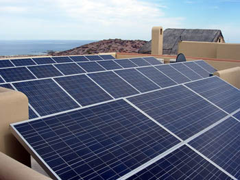 Photovoltaic rooftop panels